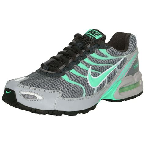 Nike Nike Womens Air Max Torch 4 Running Shoes Cool Greygreen Glow