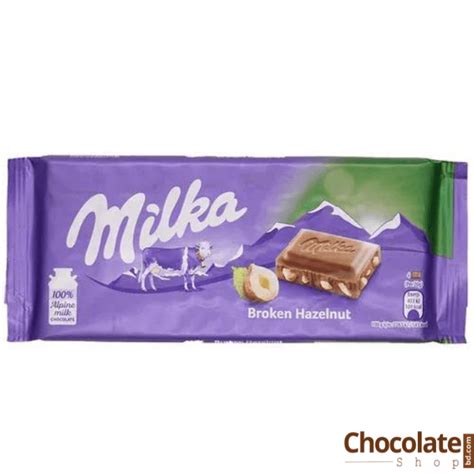 Milka Broken Hazelnut Chocolate 100g Best Price In BD