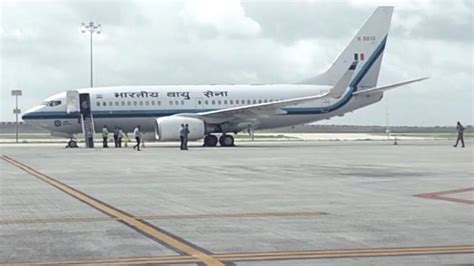 Pm Modi Inaugurates International Airport Near Rajkot City In Gujarat