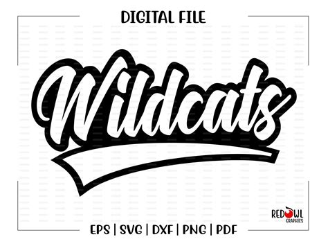 Wildcat Svg Wildcats Svg Wildcat Wildcats Clipart Mascot Etsy Wild