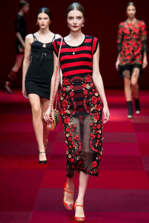 Dolce And Gabbana Spring 2015 Ready To Wear Fashion Show Kim