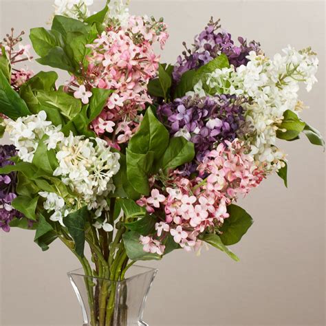 Darby Home Co Glenham Lilac Silk Flower Arrangement