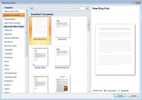 Working With Templates MicrosoftВ® Office Word 2007 Step By Step