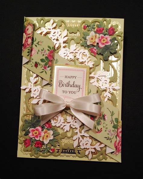 Every order comes with our super fast shipping & money back guarantee Floral Birthday Card, Anna Griffin Products