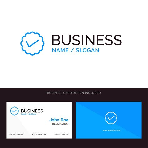 Chat Media Message Social Twitter Blue Business Logo And Business Card