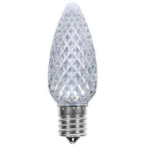 C9 Cool White Opticore Led Christmas Light Bulbs