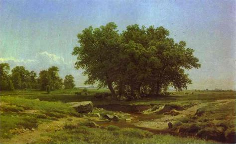 Oil Paintingoak Trees 1886