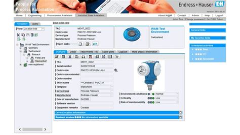 Customize a service agreement according to your requirements FieldCare SFE500 - Universal device configuration ...