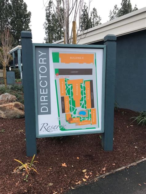 Outdoor Directional Signs Gallery Sequoia Signs Walnut Creek Ca