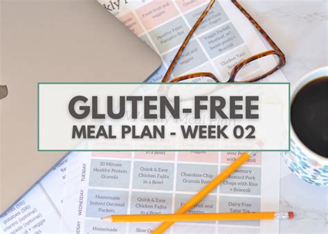 Gluten Free Meal Plan Week Ana Ankeny