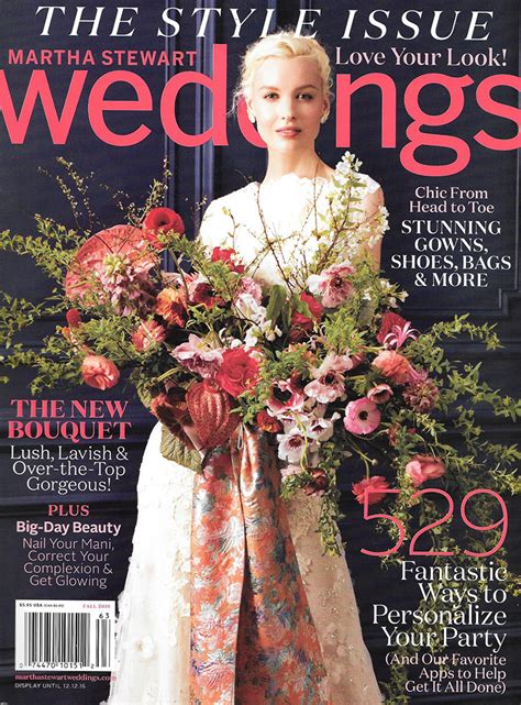 Martha Stewart Weddings Feature The Style Issue Team Hair And Makeup