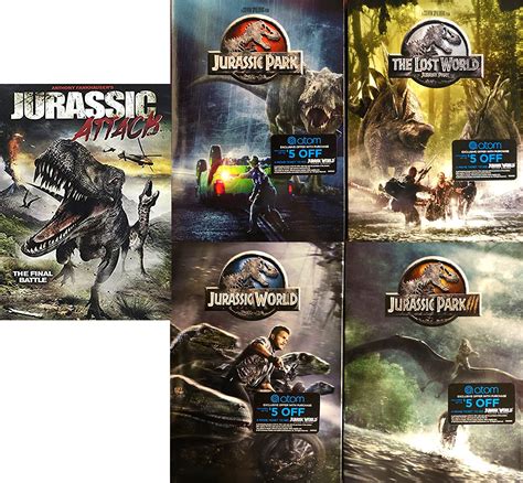 Dinosaur Legacy Jurassic Park 123 Lost World And Jurassic