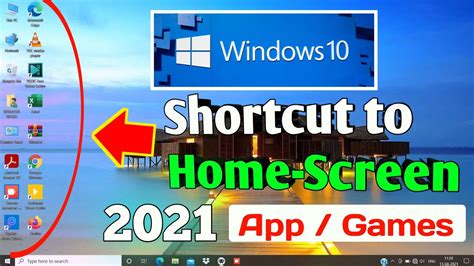 App Or Game In Homescreen Shortcut Windows 10 2021 Latest How To