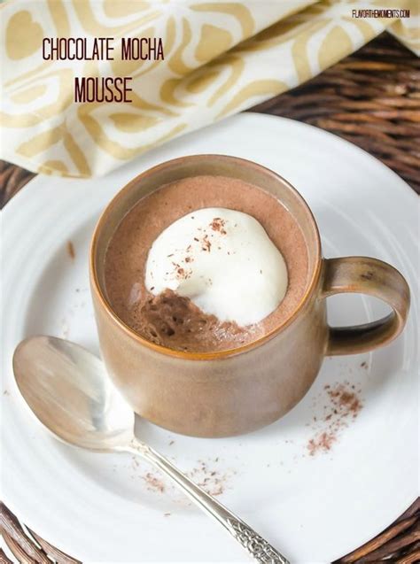 Chocolate Mocha Mousse Flavor The Moments Chocolate Dessert Recipes