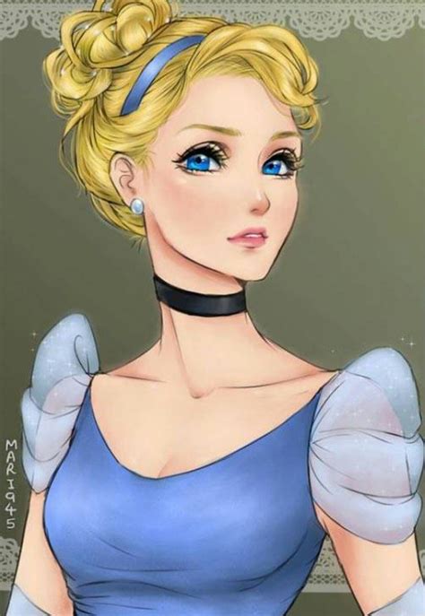 Cinderella Disney Princess Anime Version Disney Princess Anime