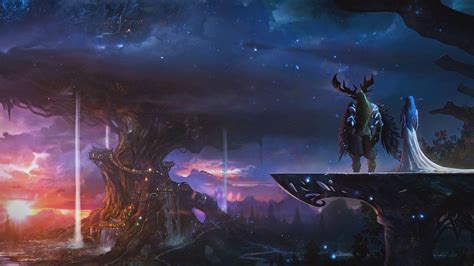 Teldrassil Wallpapers Top Free Teldrassil Backgrounds Wallpaperaccess