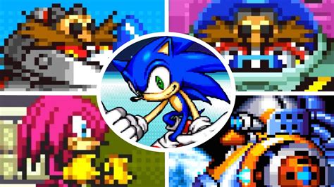 Sonic Advance All Bosses No Damage Youtube