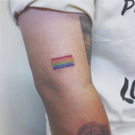 Gay Pride Flag Tattoo Designs Lalafdisney