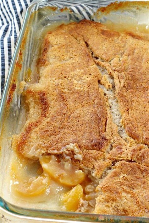 Southern peach cobbler can't get any better than this. Easy Southern Peach Cobbler