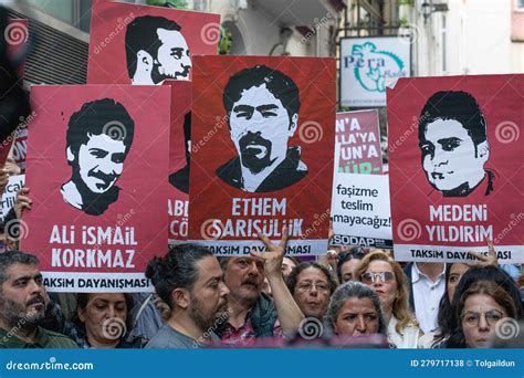 10th Anniversary Of Taksim Gezi Park Protests Editorial Stock Photo