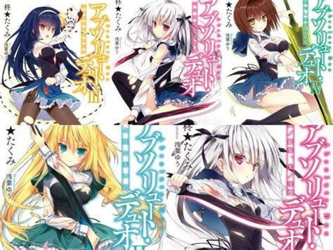 ‘absolute duo light novels getting anime adaptation absolute duo anime light novel