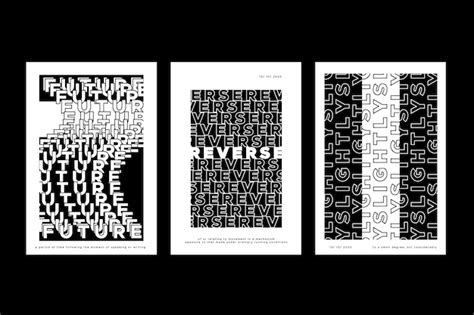 Free Vector Minimalist Black And White Covers Design