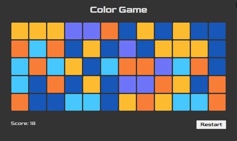 Github Tomasz Rebasreact Color Game Web Game Implemented With React