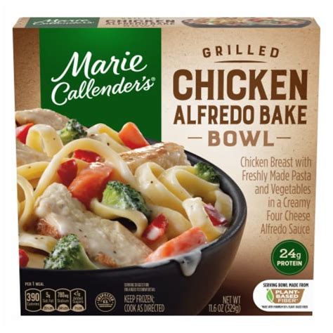Marie Callenders Grilled Chicken Alfredo Bake Frozen Bowl 116 Oz