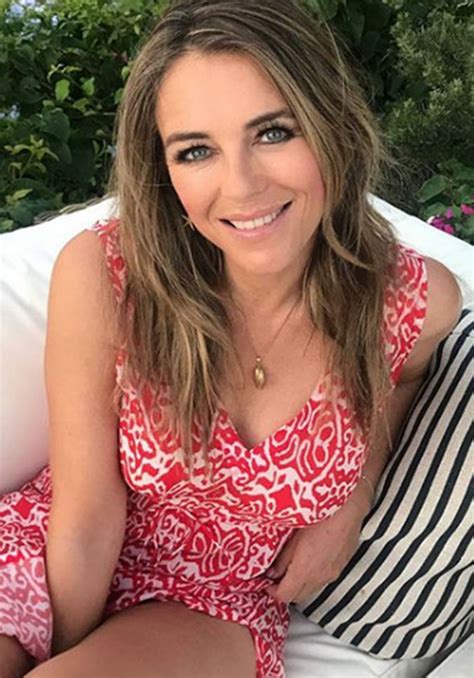 Liz Hurley Instagram Actress 53 Poses Topless As She
