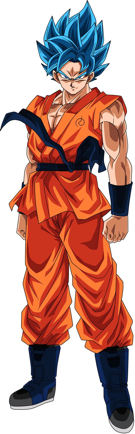 Son Goku Super Saiyan Blue By Crismarshall On Deviantart