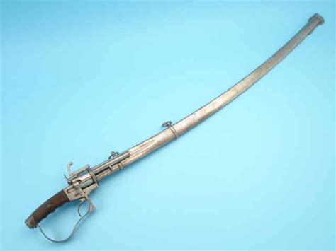 Lock Stock And History — Belgian Pinfire Revolvercavalry Saber 1840