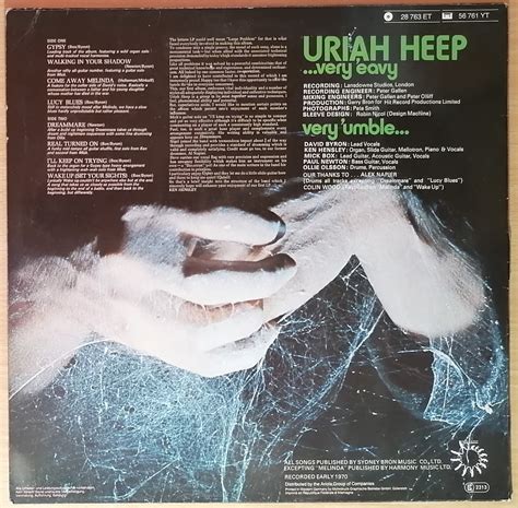 Lp Uriah Heep Very `eavy Very `umble 1987 Germany 65440213