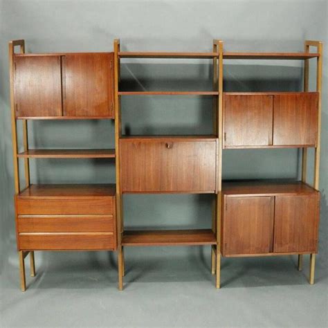 Maybe you would like to learn more about one of these? Mid-Century Danish Modern Wall Unit with Desk, Shelving ...