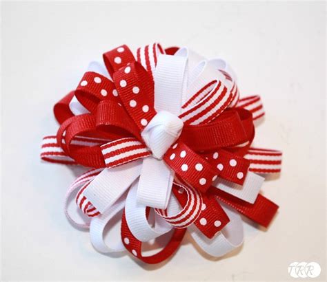 How To Make A Flower Loop Hair Bow The Ribbon Retreat Blog