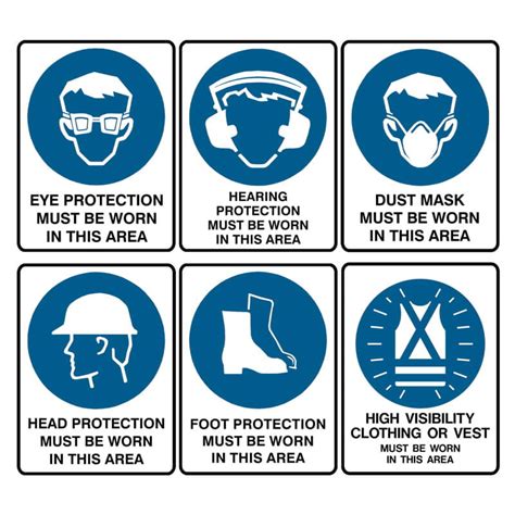 Construction Safety Signs And Symbols
