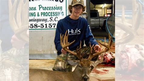 Teen Kills Massive Buck In Williamsburg County Sc Carolina Sportsman