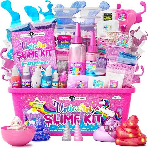 Original Stationery Unicorn Slime Kit Create Unicorn Slime For Girls