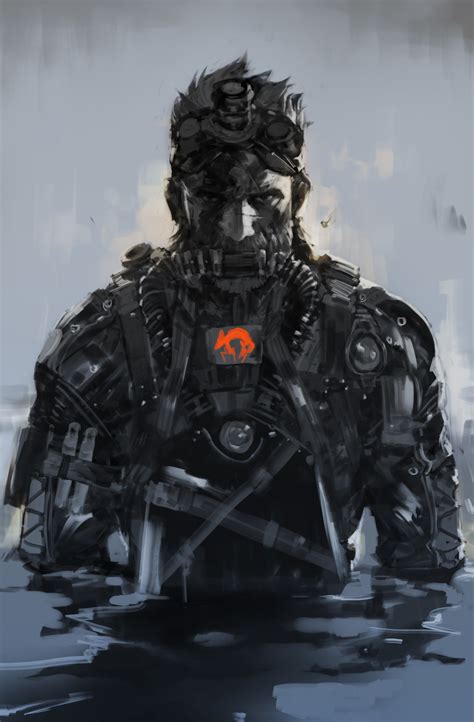 Metal Gear Solid 1 Concept Art