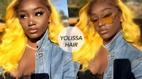 How To Yellow Hair On Dark Skin Affordable 613 Blonde Hair Yolissa