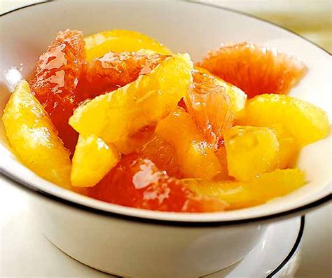 Salade orange- pamplemousse Recette