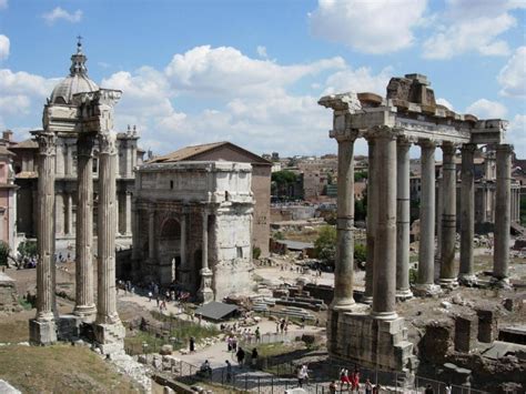 Templo De Apolo Palatino Viajar A Italia