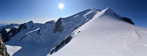 Morning View Of Mont Blanc Stock Photo Image Of Alps 182643848