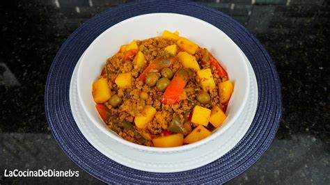 Picadillo Criollo Mixto Al Estilo Cubano Fácil Económico Paso A Paso