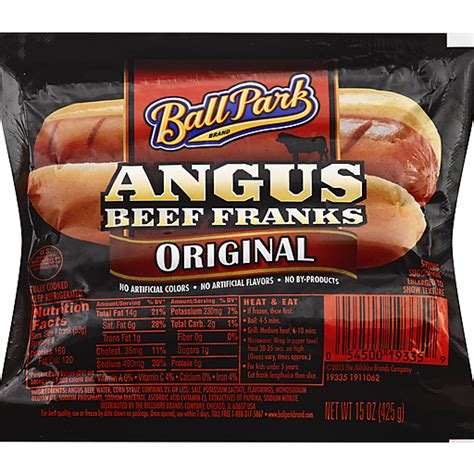 Ball Park Angus Beef Franks Original Brats And Sausages Hays