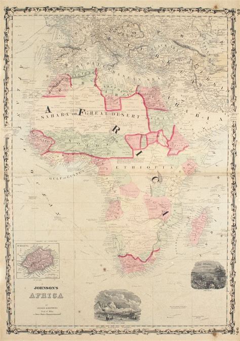1860 Africa Johnson Historic Accents