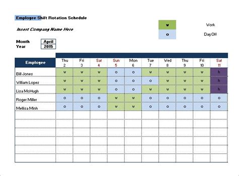 Fixed shifts consist of staff working the same number of hours and days each week. Shift Schedule Template - 20+ Free Sample, Example Format ...