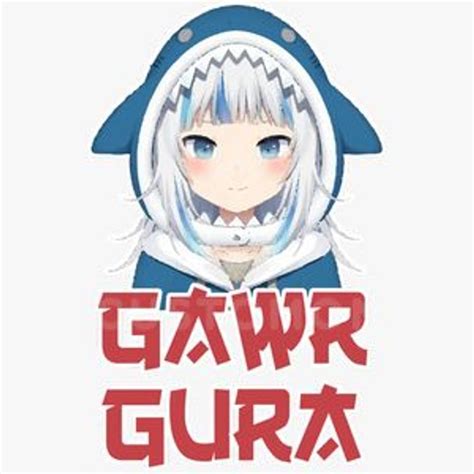 Gawr Gura Shark Girl Mask Customon