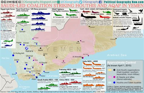 War In Yemen Map And Infographic Of Foreign Military Deployments