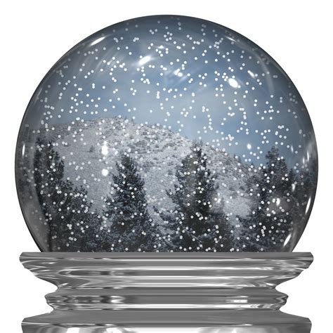 Winter Christmas Snow Globe A Photograph Inside A Drawing Make This Composite Christmas Snow