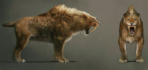 Smilodon Populator Far Cry Primal Prehistoric Animals Tiger Art